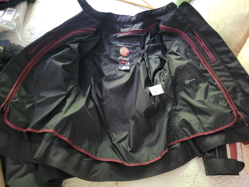 Ladies Retro Motorcycle Mesh Jacket - photo 4