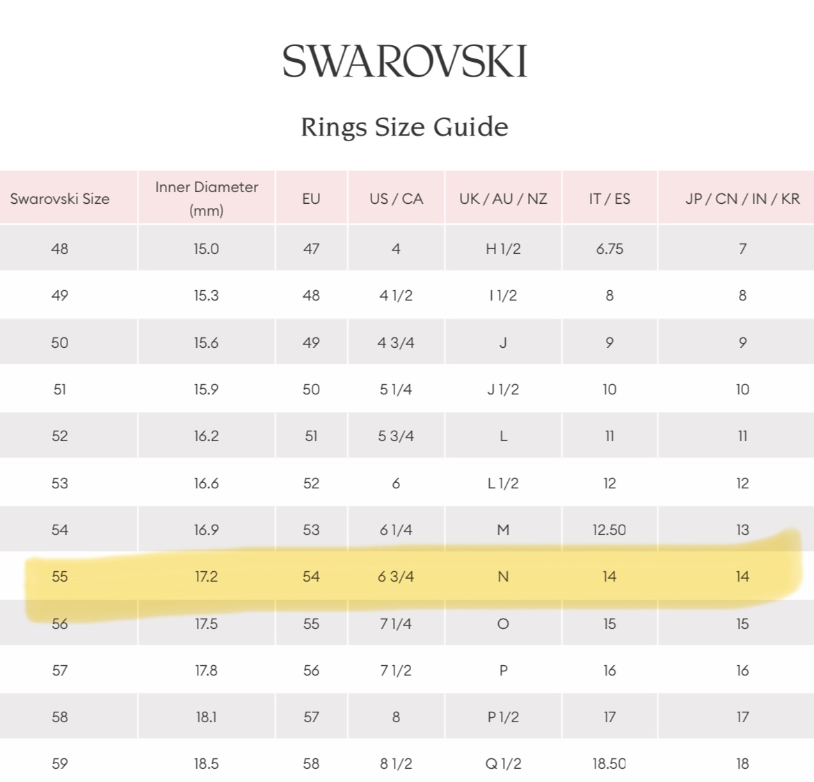 Swarovski Vittore Ring (size 55) image indicator(4)