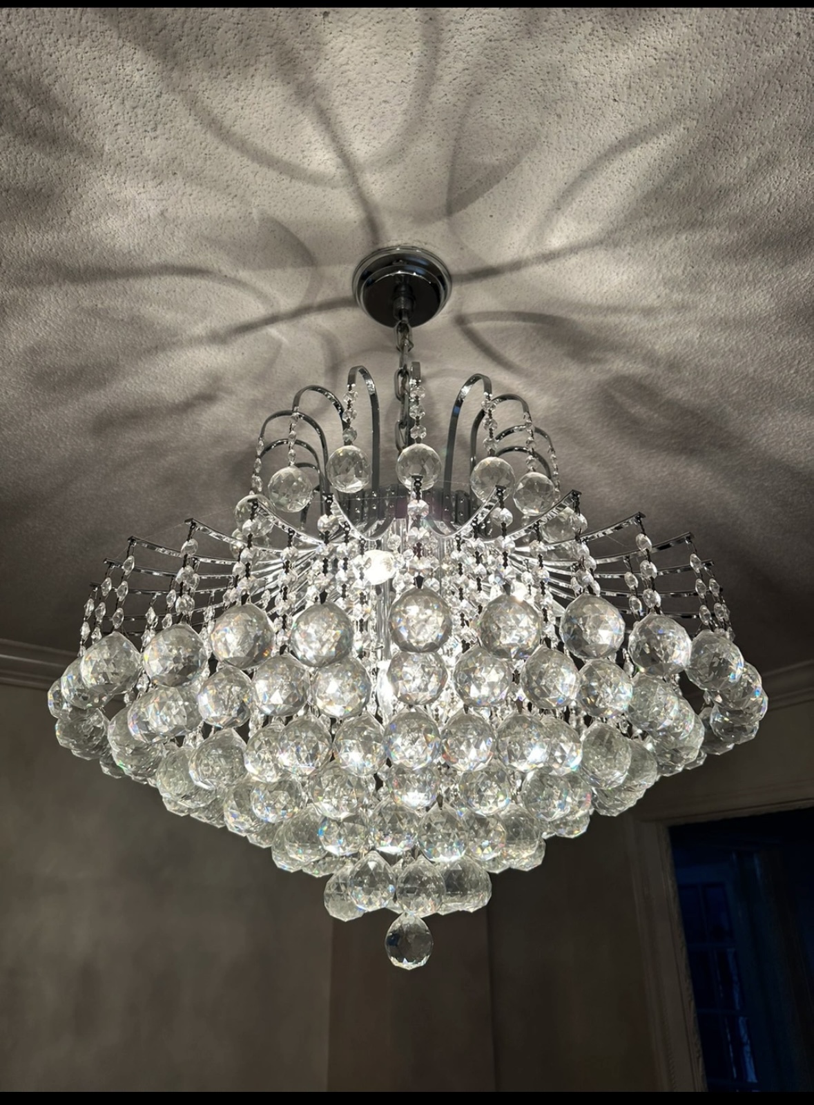 Crystal chandelier light fixture image indicator(3)