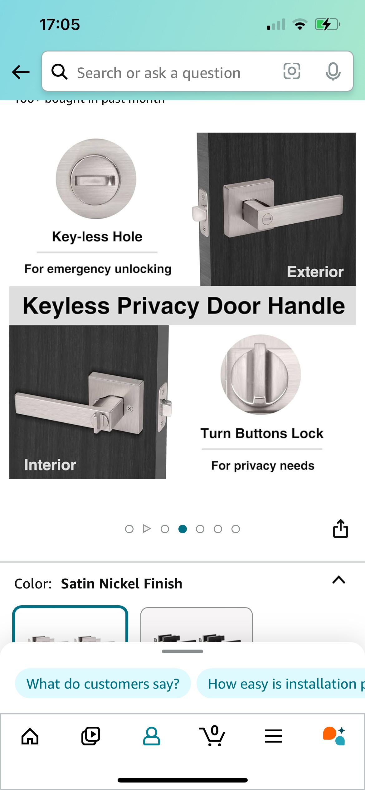 Door handles