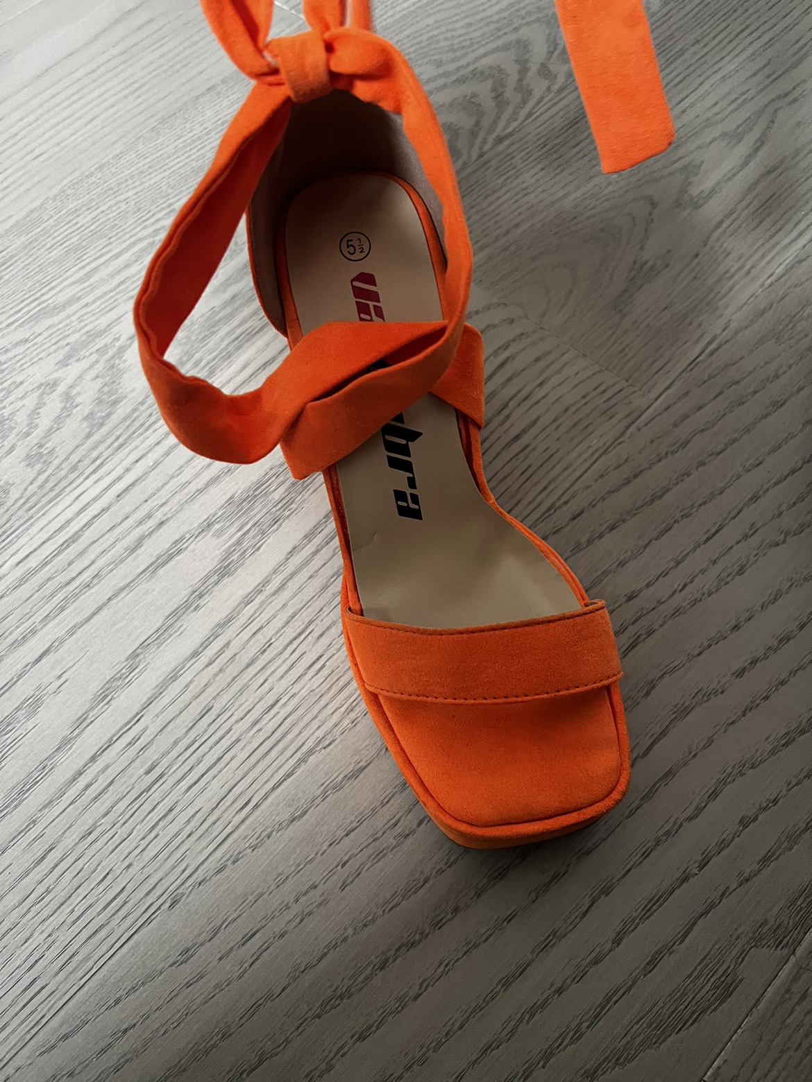 Orange Platform Heels image indicator(4)