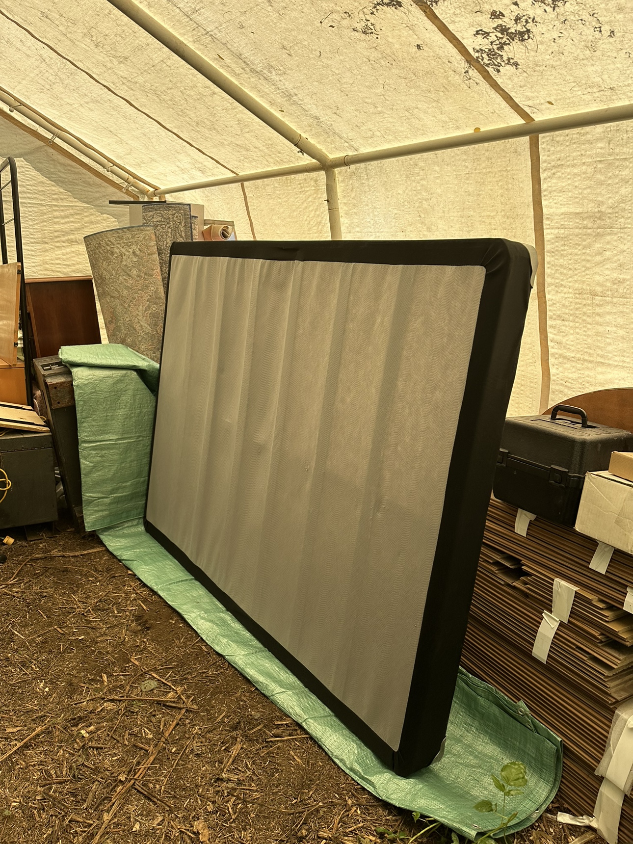 Queen mattress and box spring - photo 3