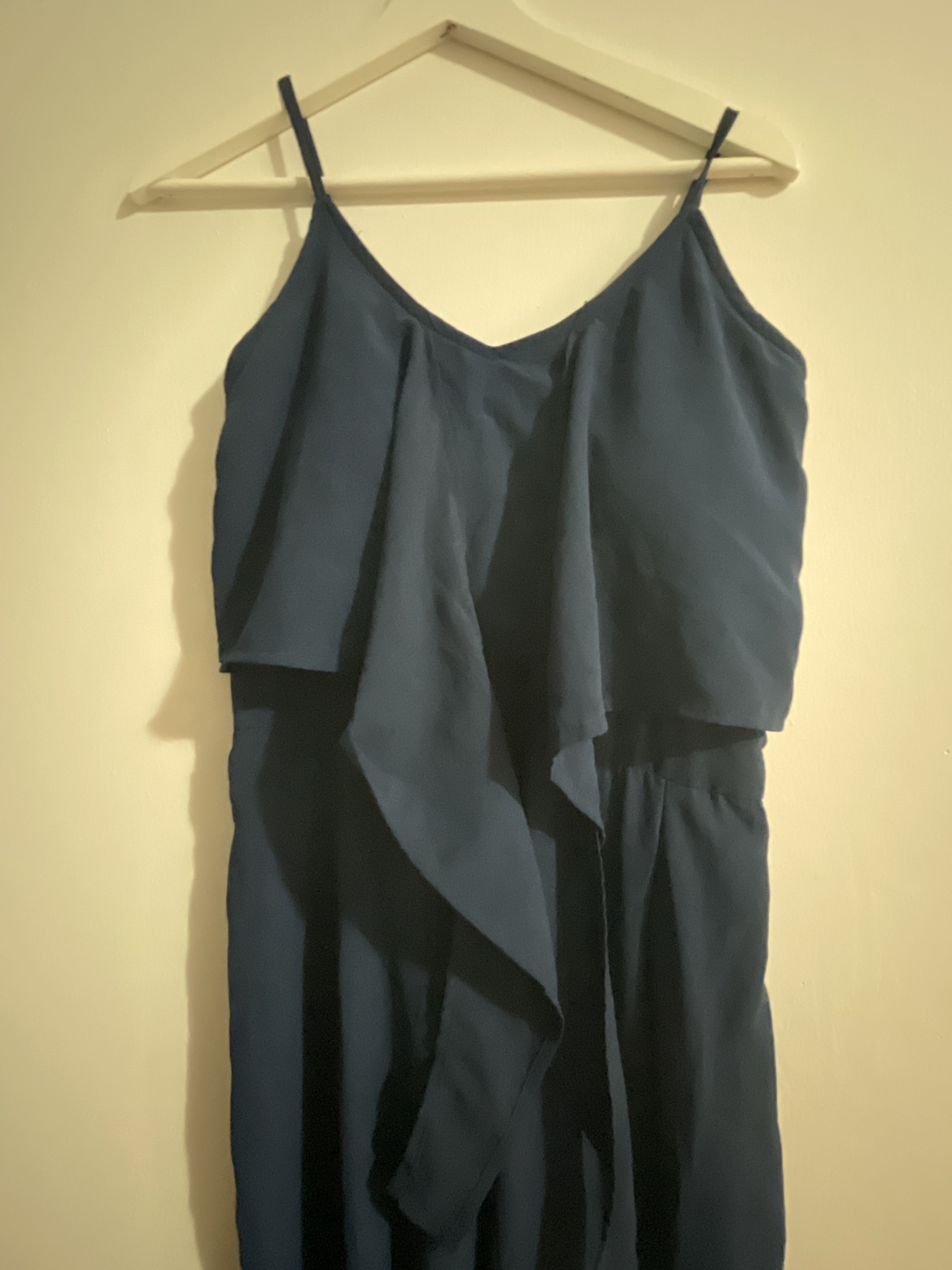 Blue jump suit with shrug image indicator(2)