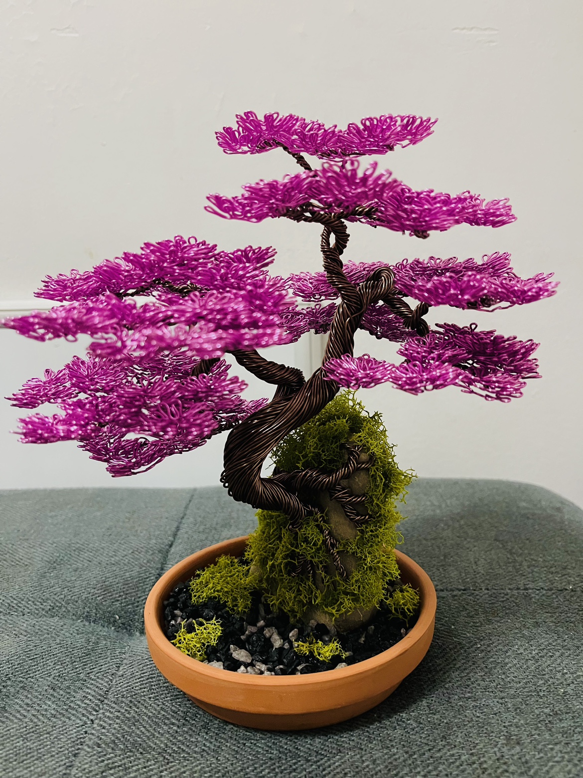 CHERRY BLOSSOM WIRE BONSAI TREE image indicator(4)