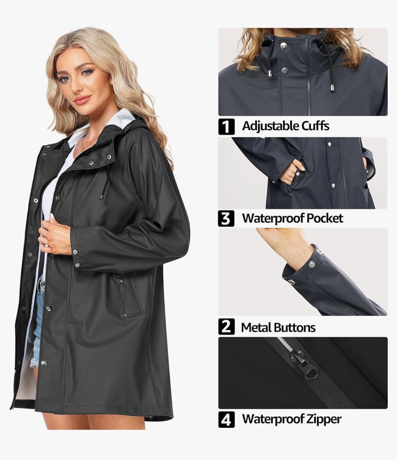 Waterproof Raincoat / Jacket - photo 3