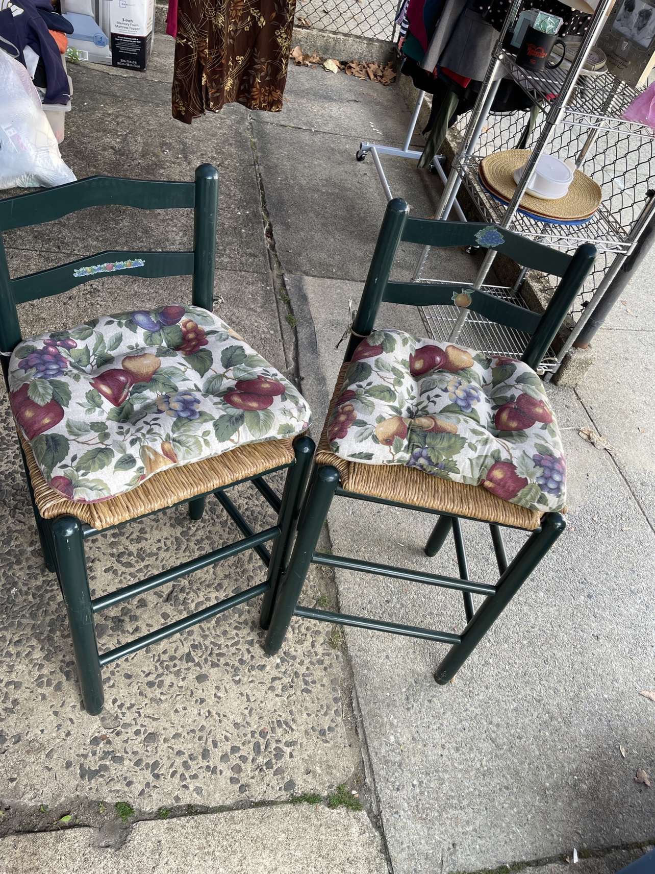 Country style stools - photo 2