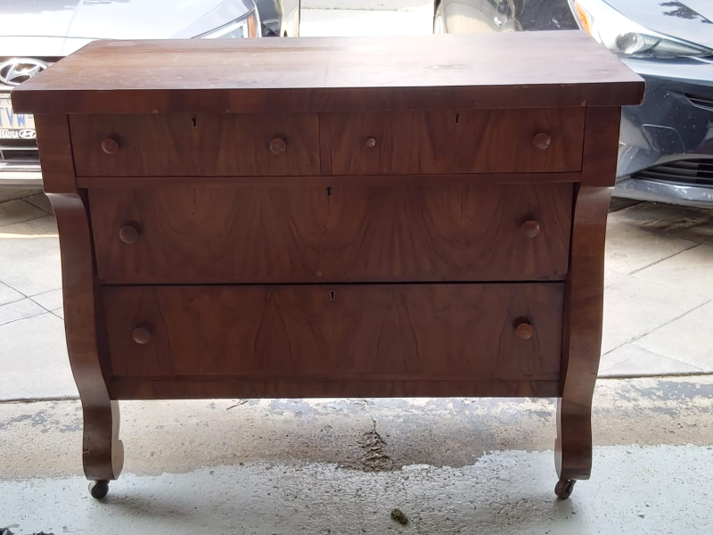 Antique Dresser with Mirror