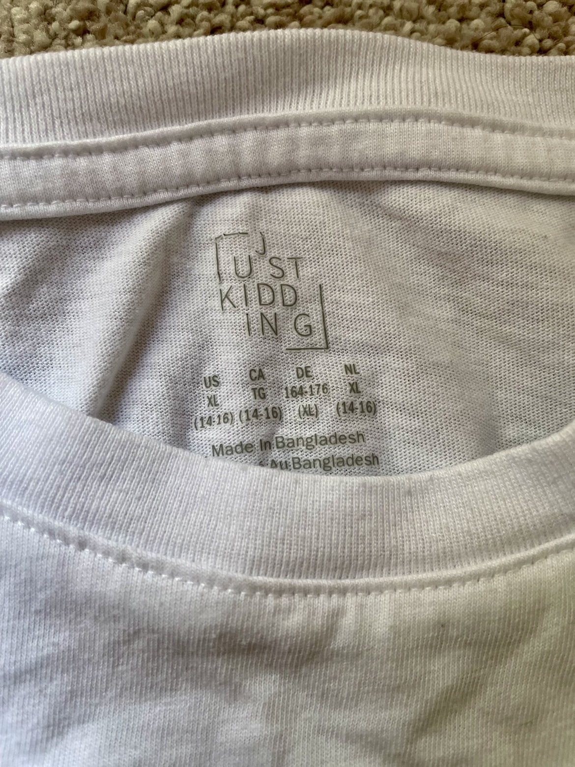 Just Kidding Long Sleeve Shirts - photo 2