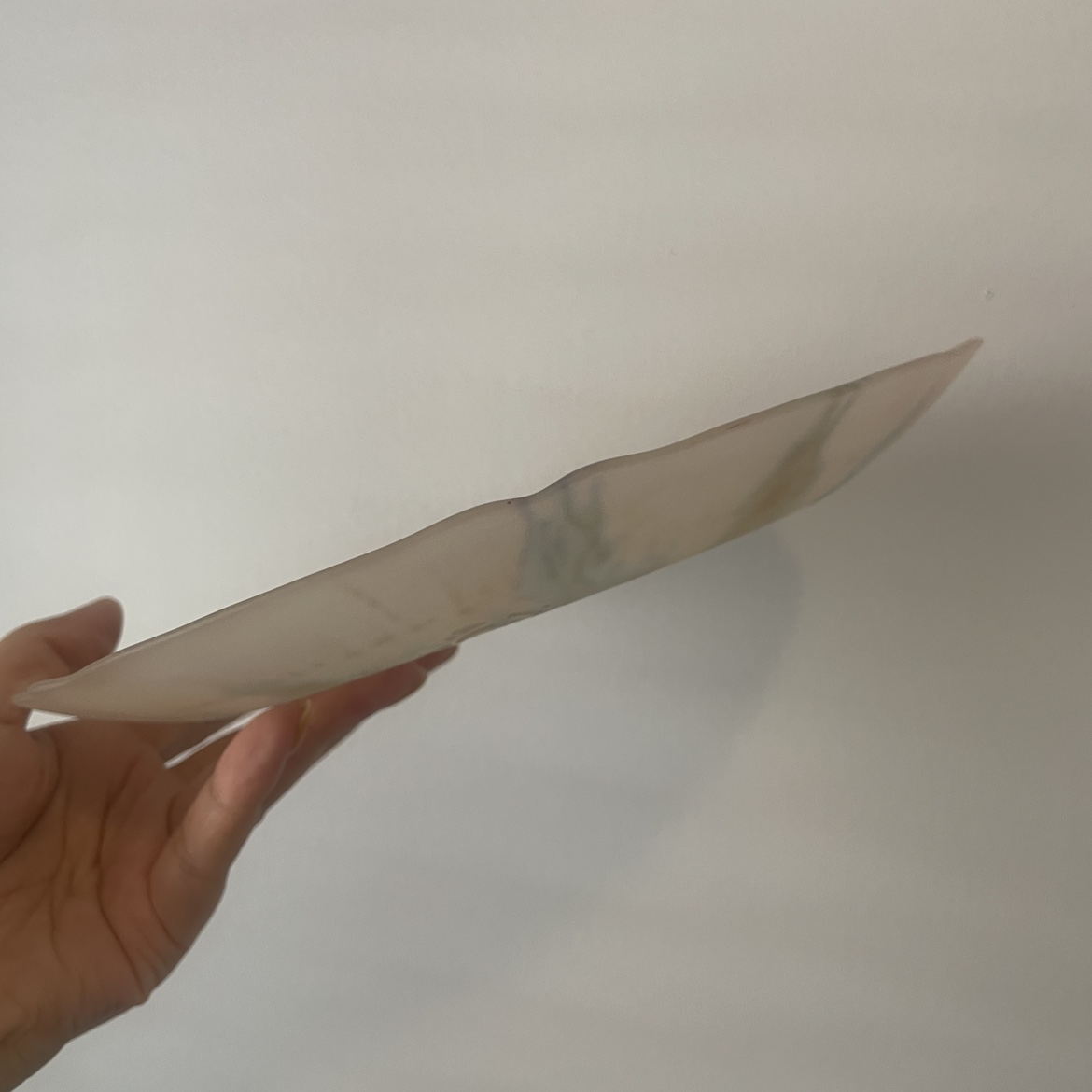 Vintage Hand Painted Al-Rama Glass Plate image indicator(5)