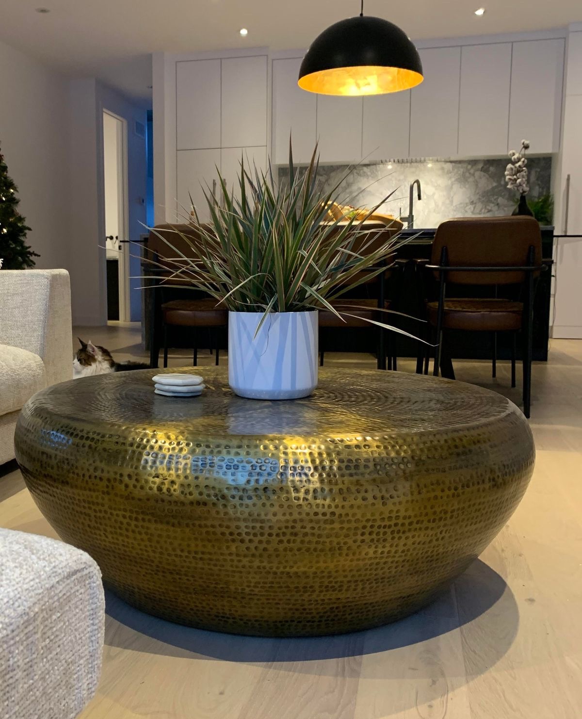 Brass Coffee Table