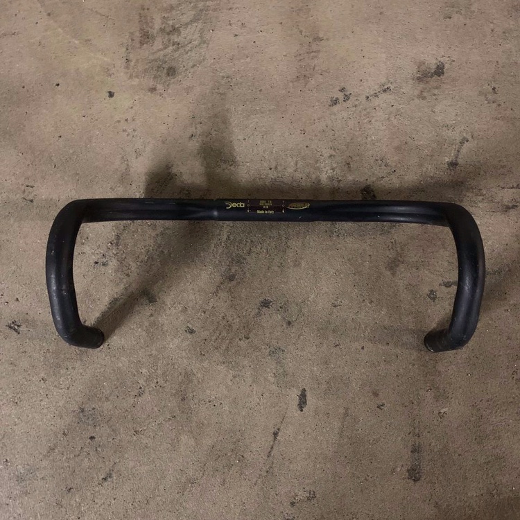 DEDA NERA 6061-T6 40CM | BLACK ALUMINUM ALLOY DROP HANDLEBARS thumbnail