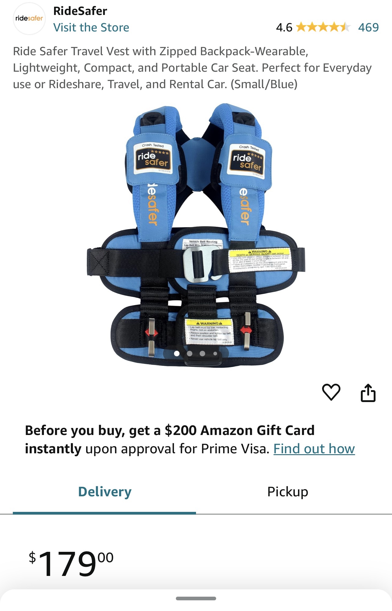 Ride safer vest