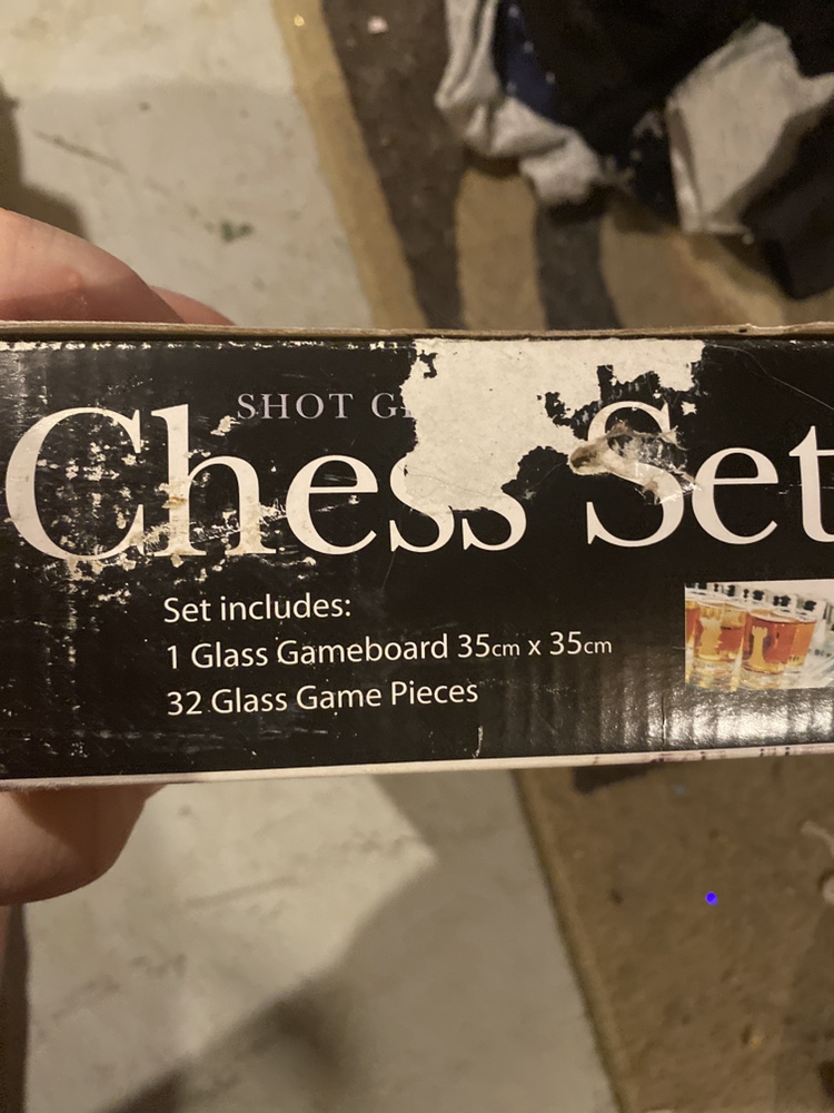 Shot Glass Chess Set n tic tac toe💚 image indicator(2)