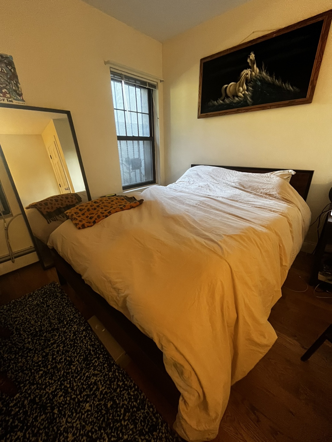 Metal Open-Frame Bed  - sandalwood - photo 2