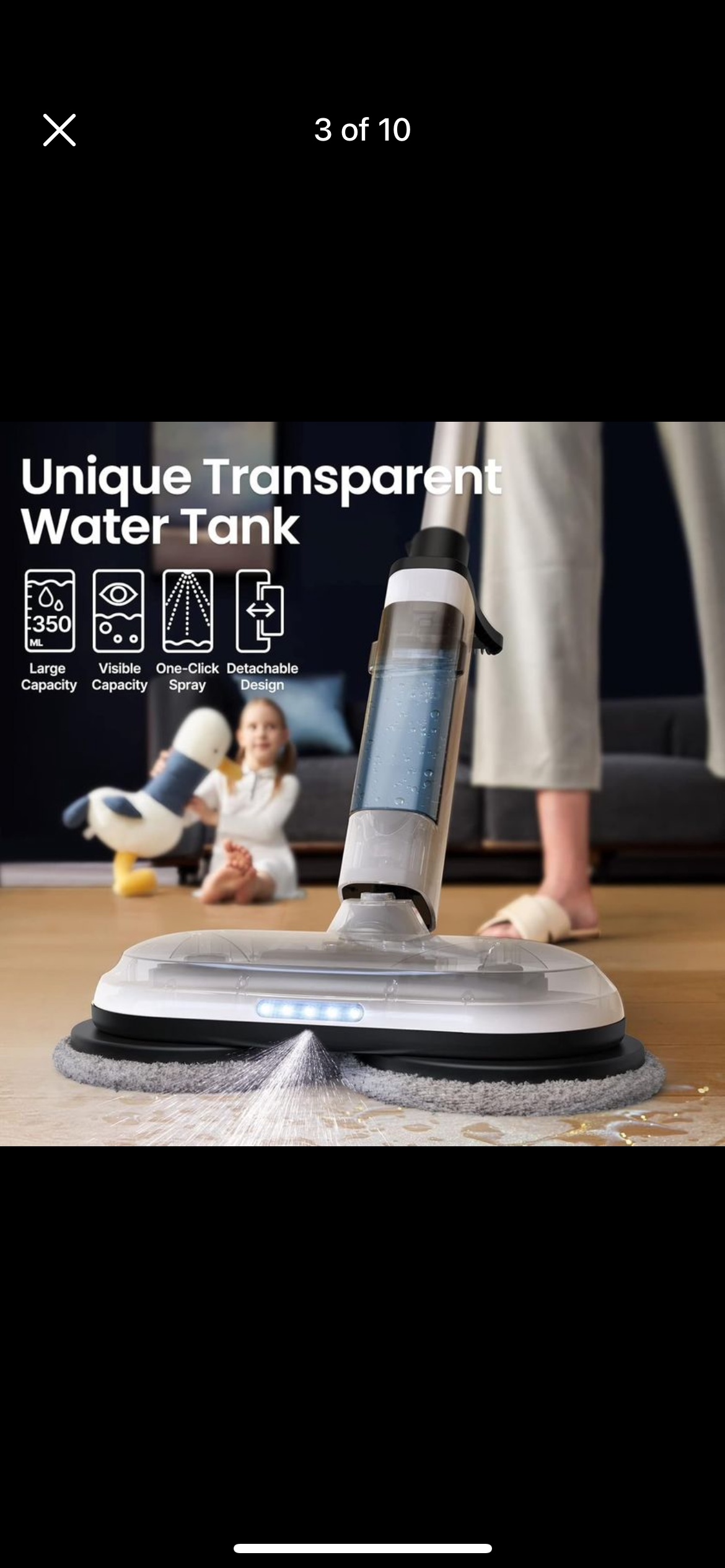 Cordless Spin Mop worth $220