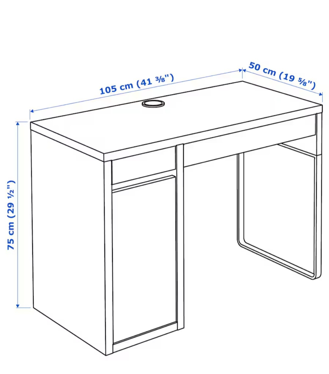 Ikea Micke desk - photo 5