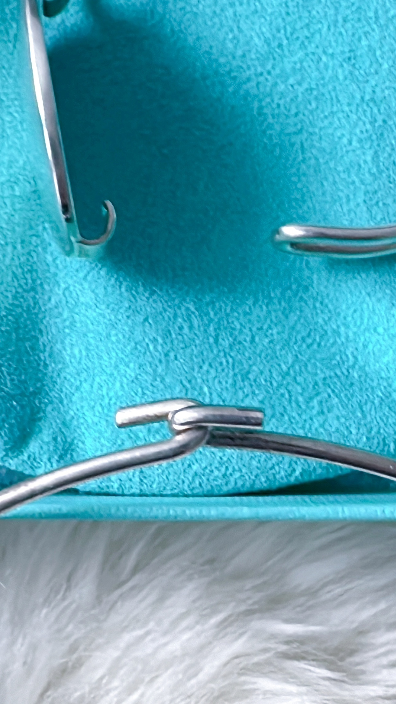 Tiffany & Co. XL oval ta wire necklace and bracelet SET image indicator(5)