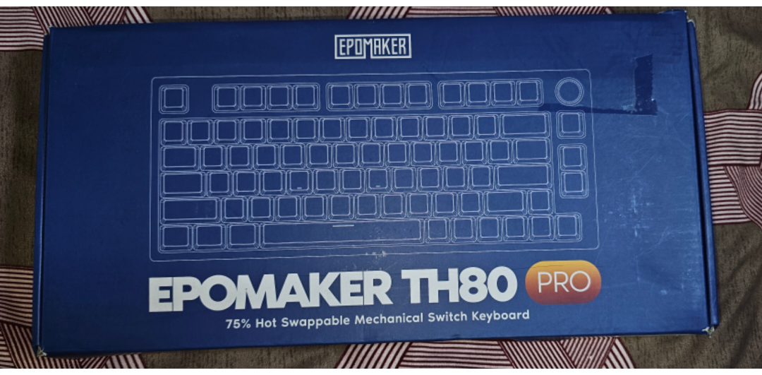 EPOMAKER TH80 PRO 75% Hot Swappable Mechanical Keyboard