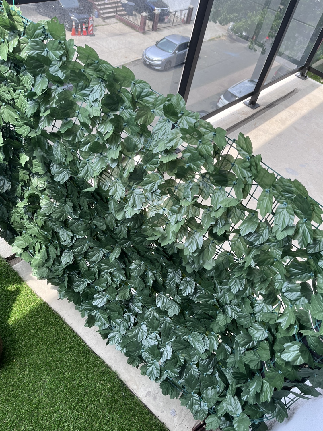 Artificial Ivy Fence Panel 12 ft Divider or Decoration