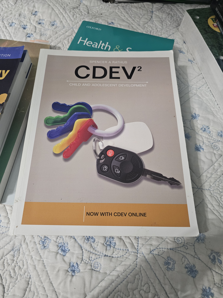 CDEV2 CHILD AND ADOLESCENT DEVELOPMENT