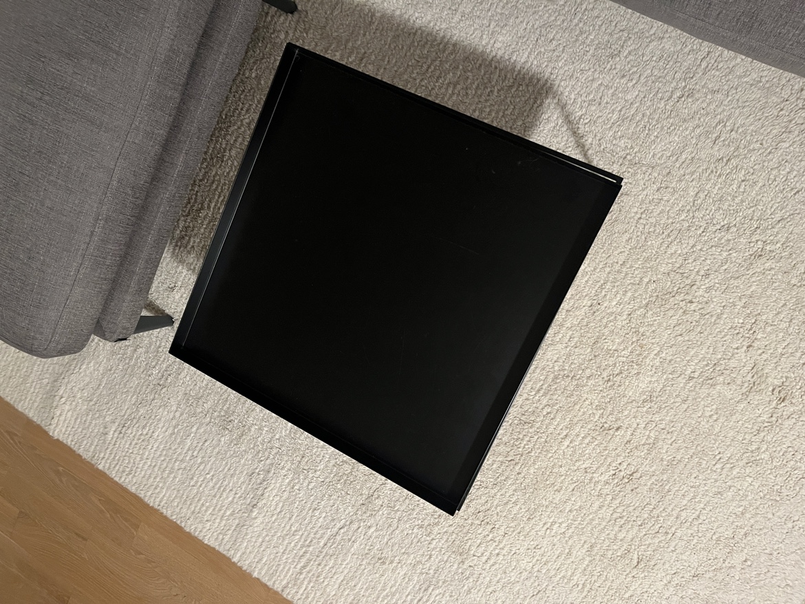 Black Tray Coffee Table - photo 4