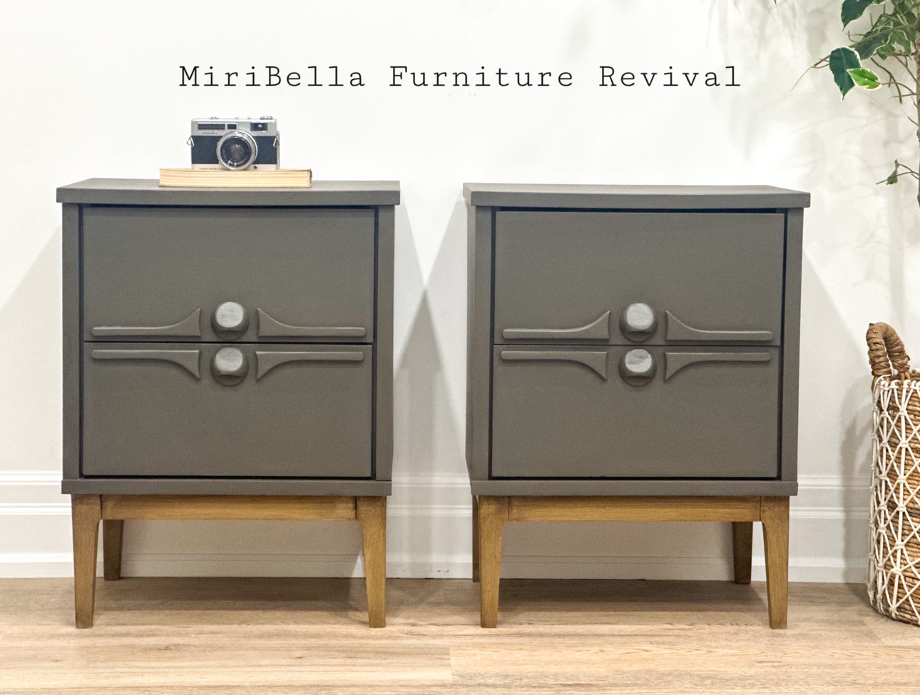 Mid Century Modern Night Tables
