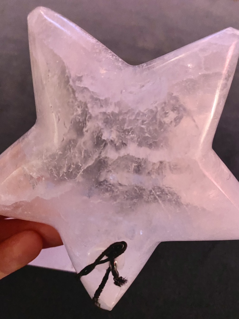 Genuine Moroccan Crystal Selenite Star Dish image indicator(5)