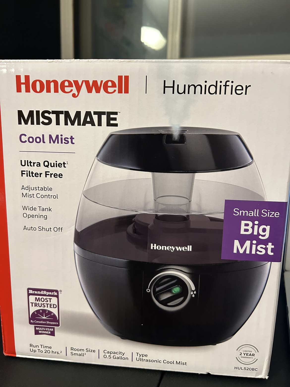 Honeywell Cool Mist Humidifier - photo 2