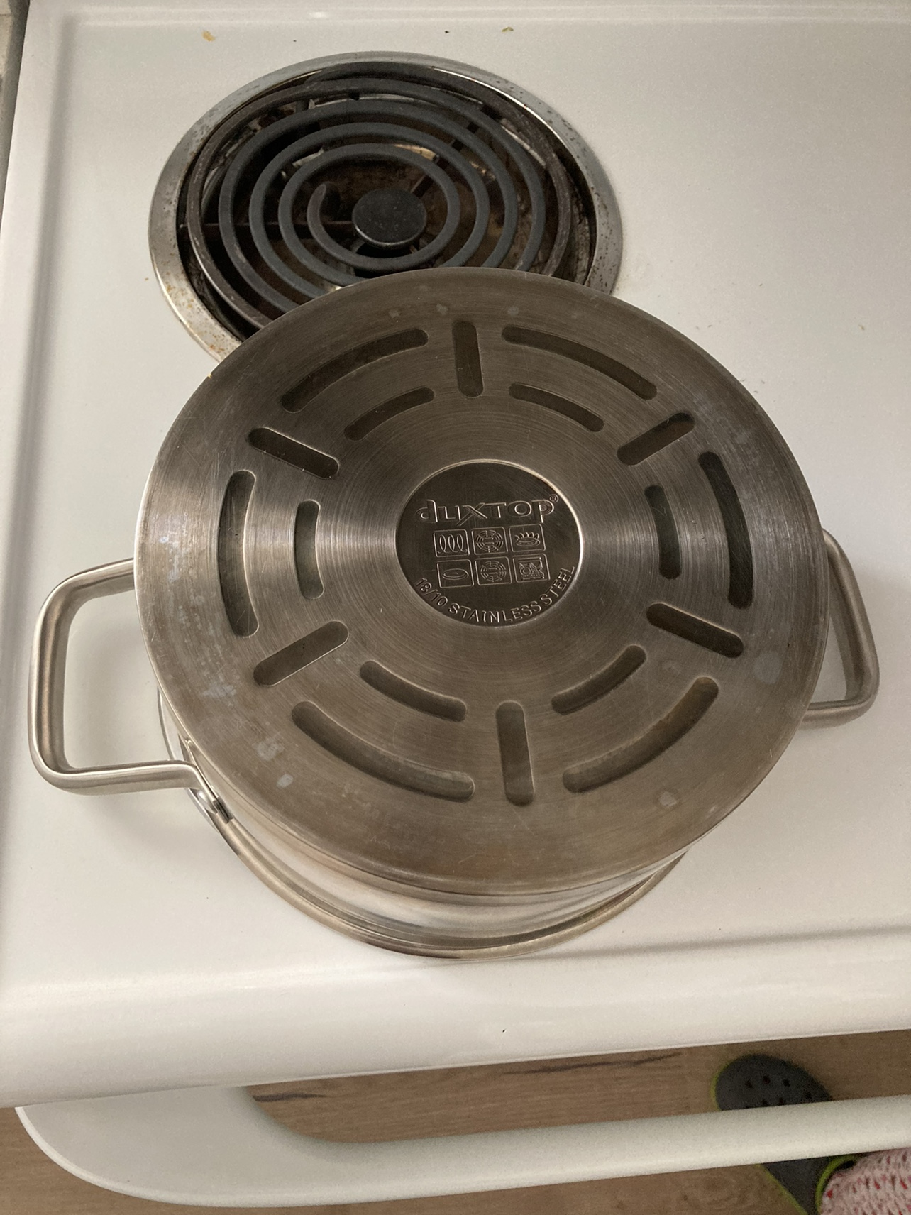 Stainless Steel Pot with Lid - photo 3