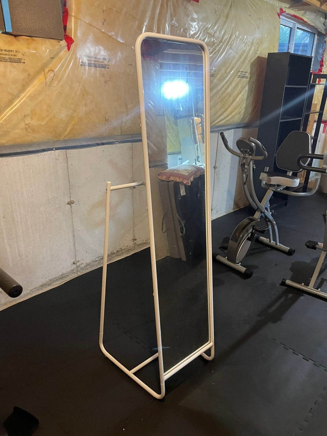Full Length White standing Mirror -IKEA - photo 2
