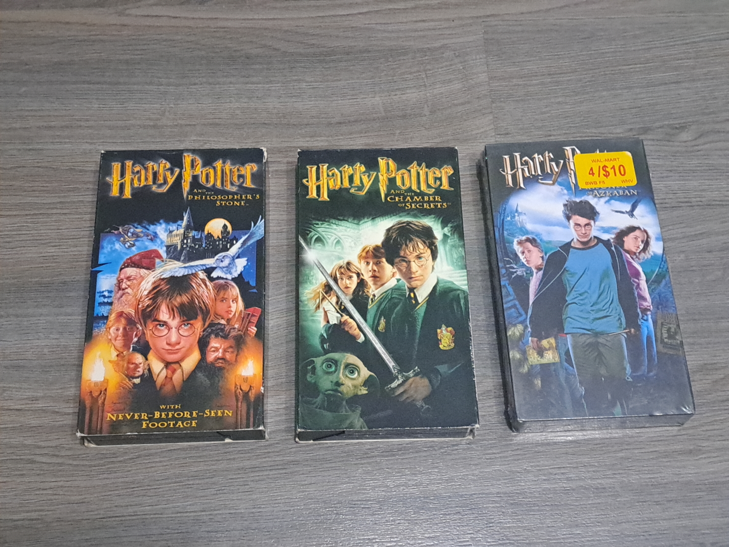 Harry Potter VHS lot