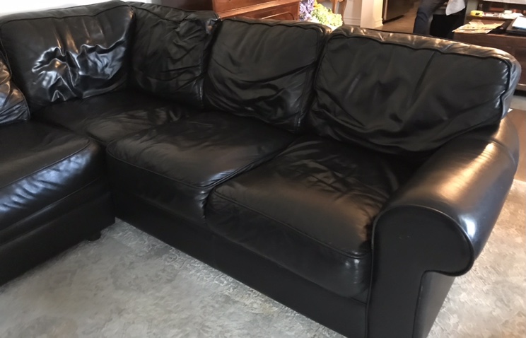 Sectional Leather Sofa - photo 4