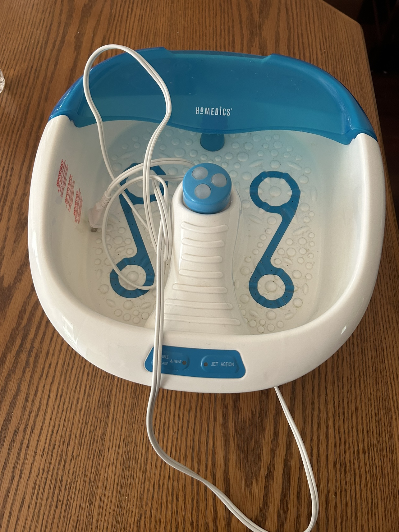 Homedics Pedicure Spa Footbath