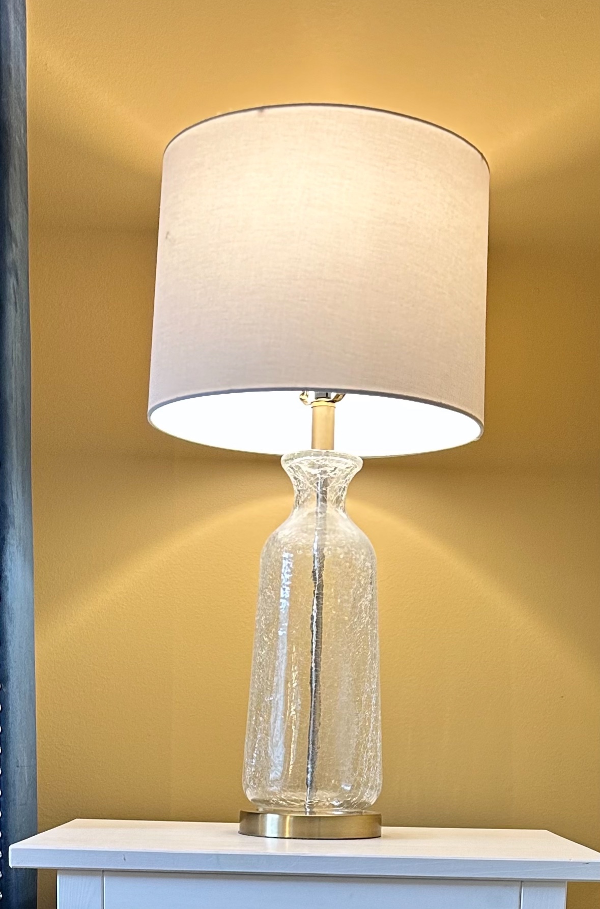 Pair of Glass Table Lamps - photo 2