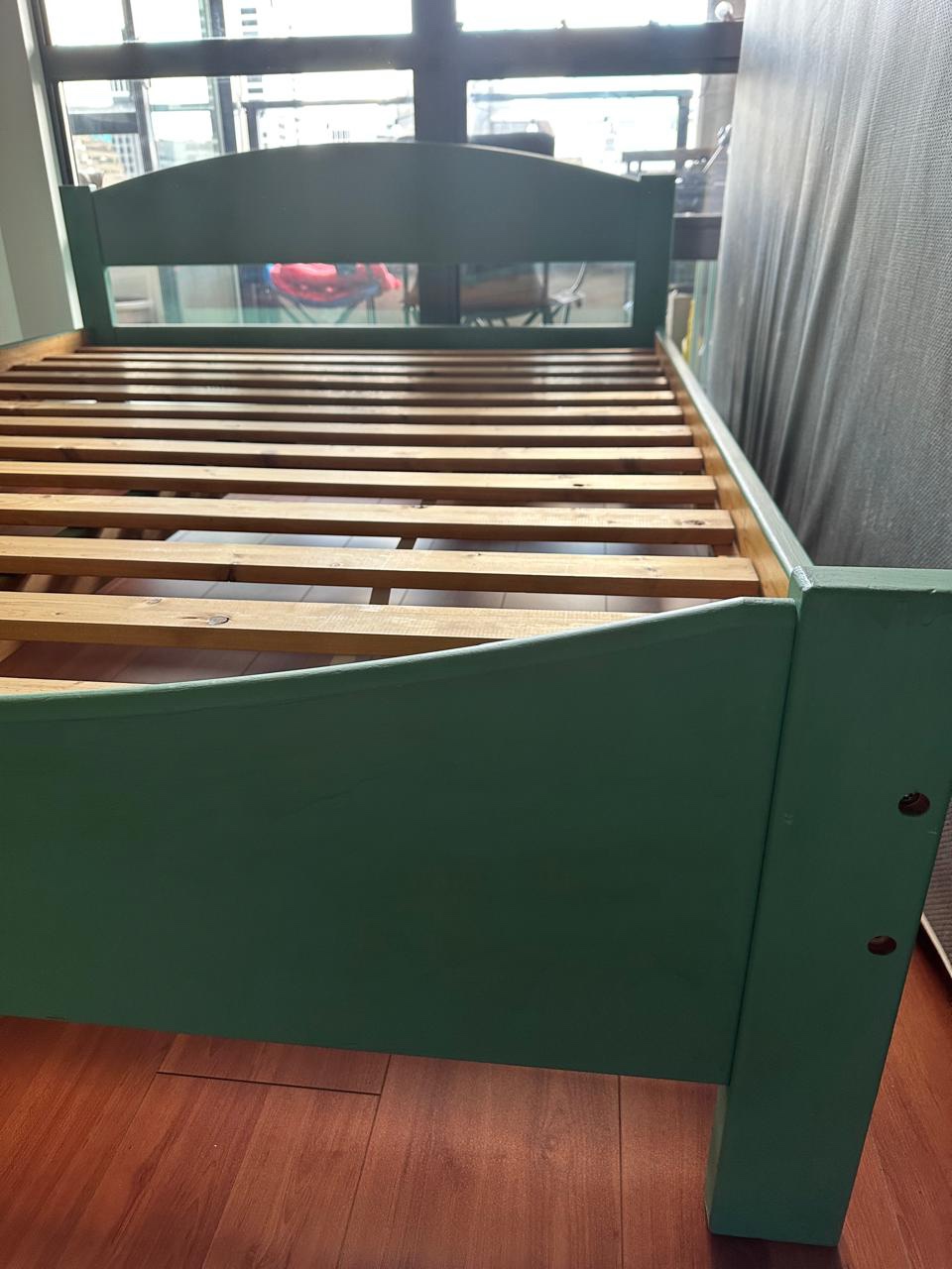 Queen Size Bed Frame with cabinets - photo 4