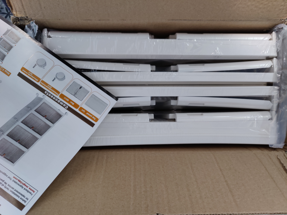 NEW 4 Tier Plastic Storage Bins image indicator(3)