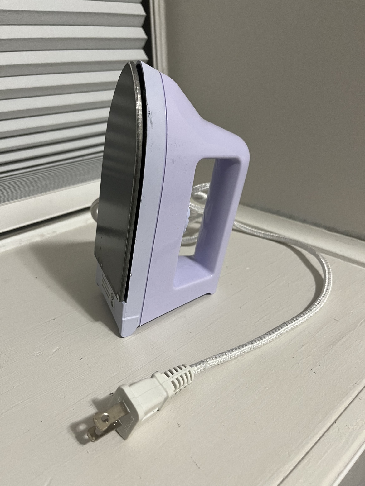 Purple Electric Travel Iron
