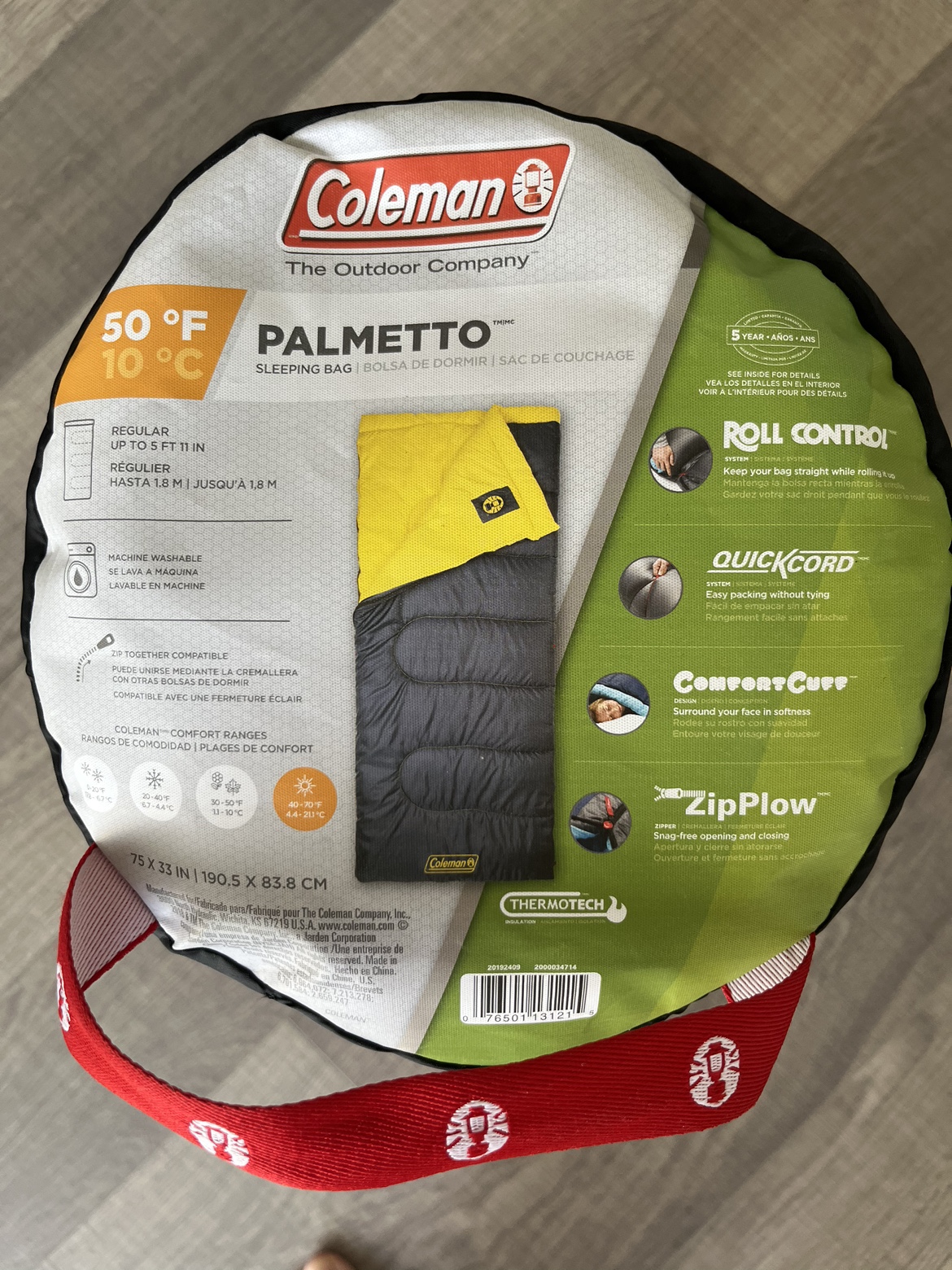 Coleman Palmetto Sleeping Bag image indicator(2)