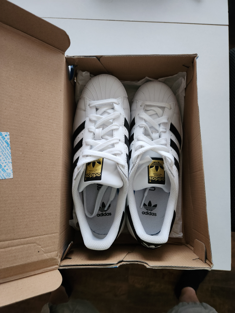 Adidas superstars ortholite size 6.5 image indicator(8)