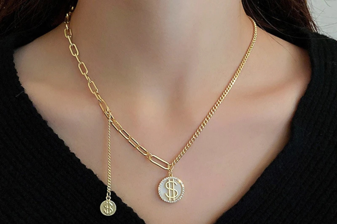 Dollar Sign Necklace image indicator(3)