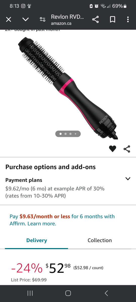 Revlon Hair Dryer - photo 2