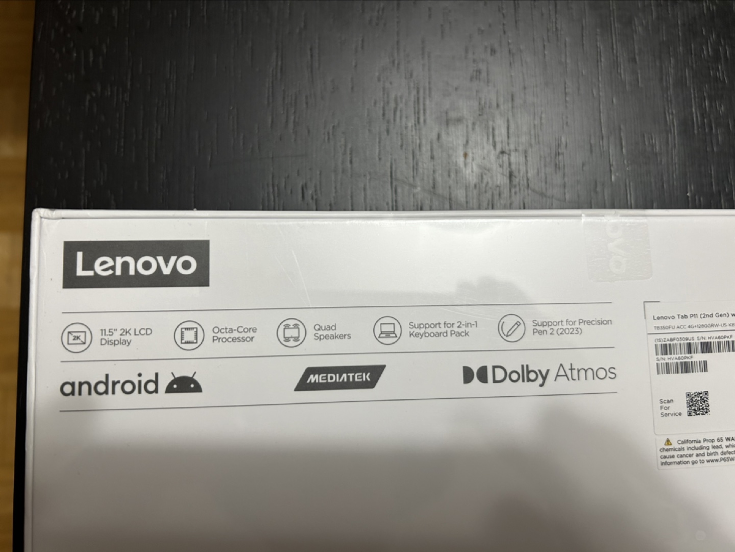 Lenovo Tab P11 (2nd Gen) with keyboard and pen - photo 2