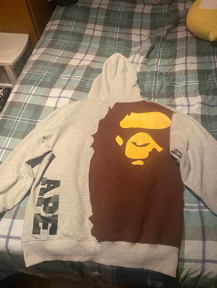 Bape pullover hoodie