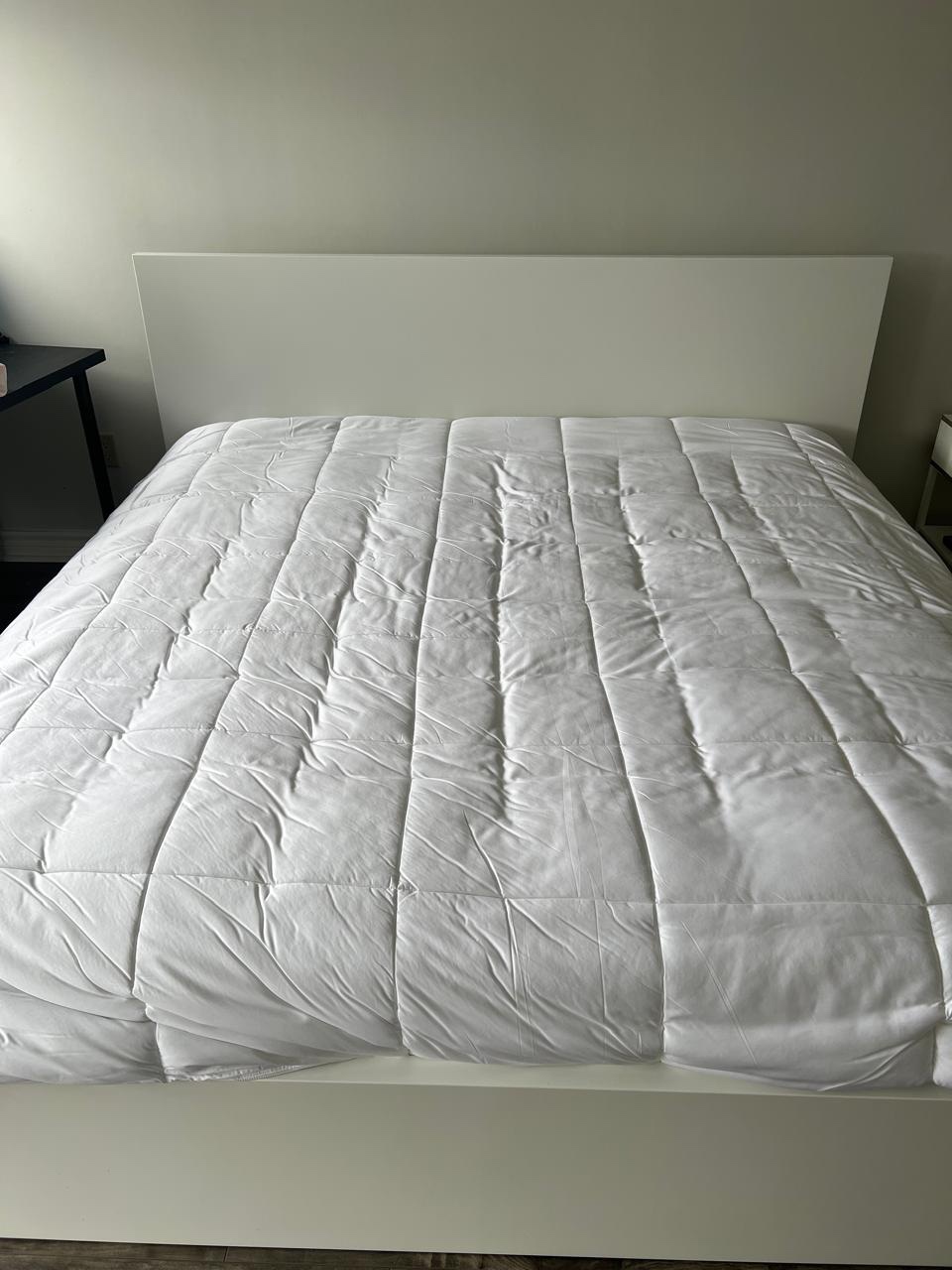 IKEA mattress  memory foam (Matrand) with bed frame and drawers