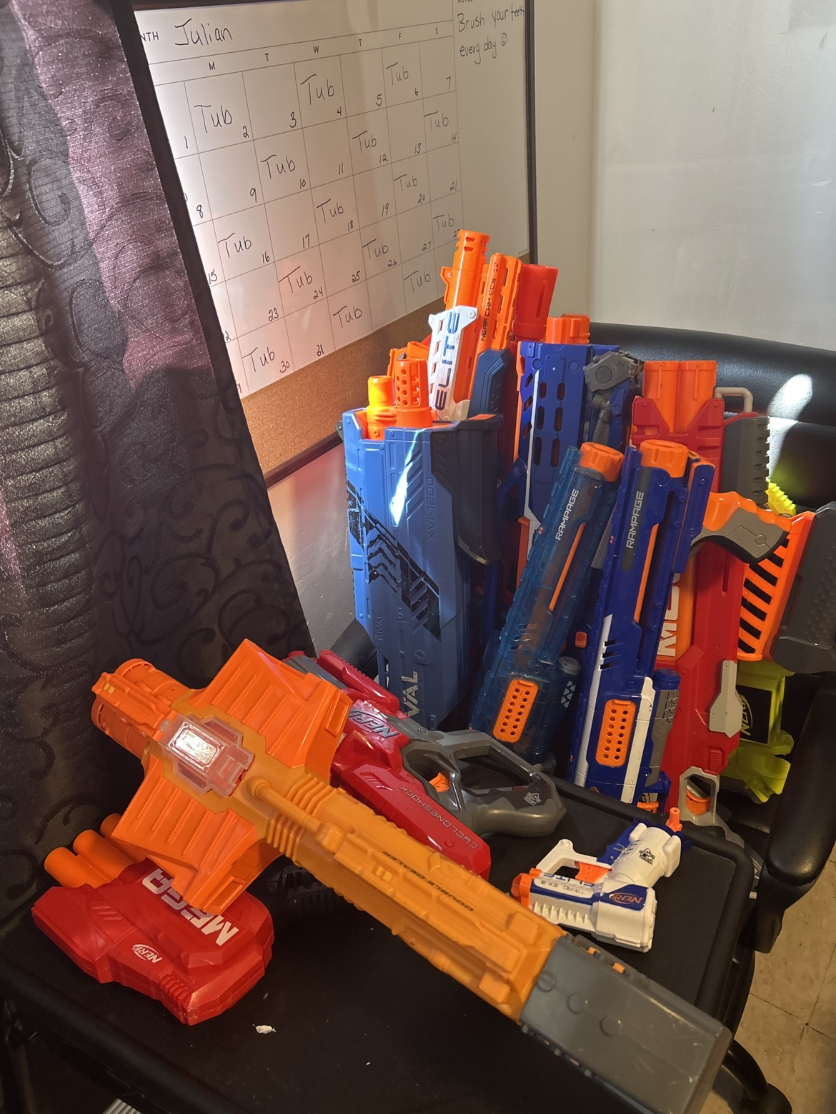 Nerf guns blasters toys