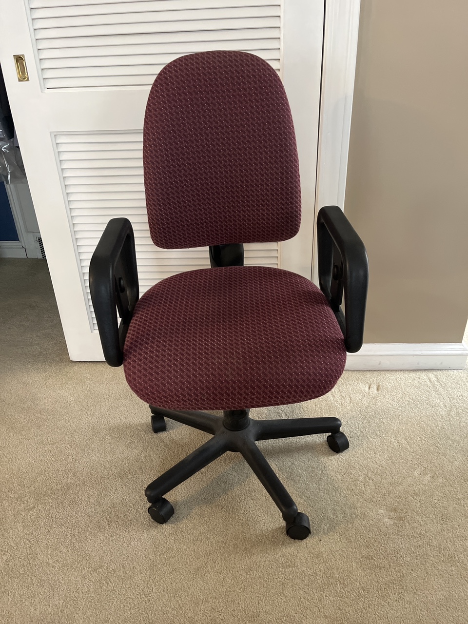 Adjustable Fabric Desk Chair