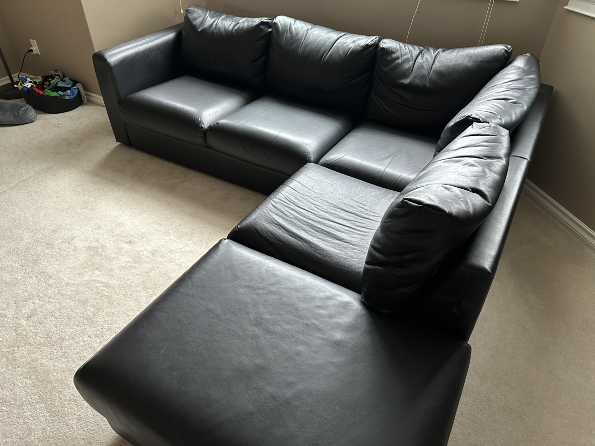 Ikea “Leather” Vimle Left Side Sectional - photo 3