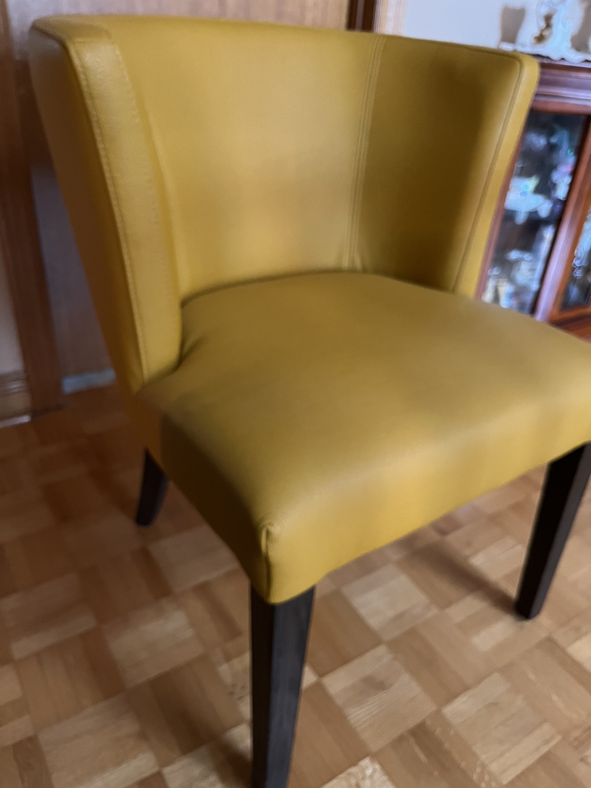 Mustard yellow accent chair - photo 2