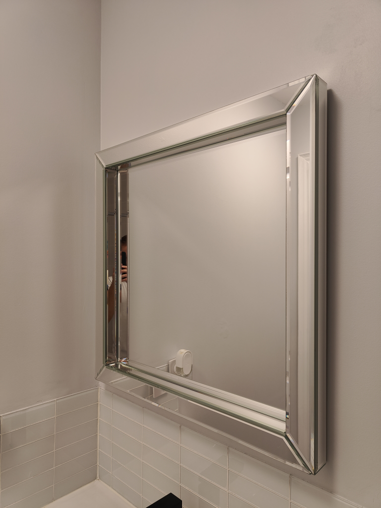 Large Beveled Bathroom Mirror image indicator(2)