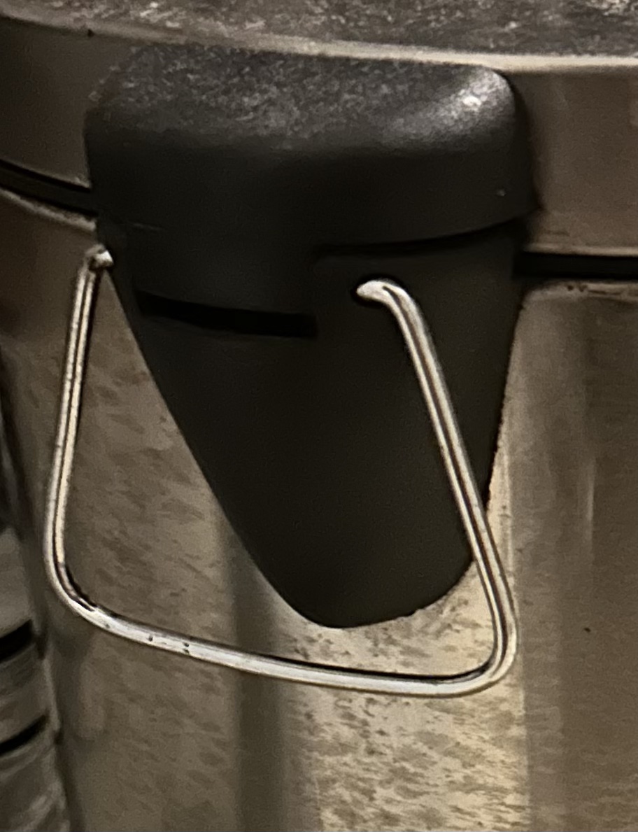 SimpleHuman Trash Can, Stainless Steel image indicator(3)